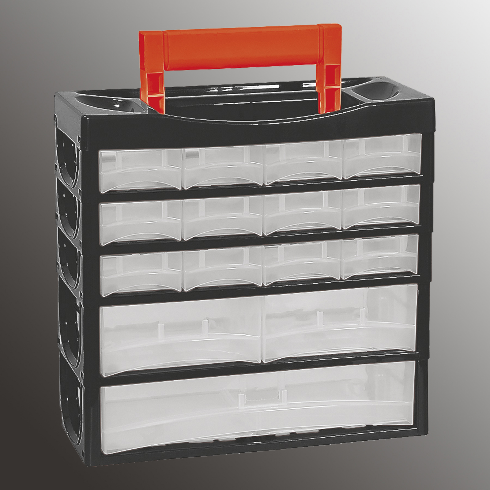 Kurtzy Sortierbox Mit 30 Fächern - Stapelbar & Transparent Für Kleinteile